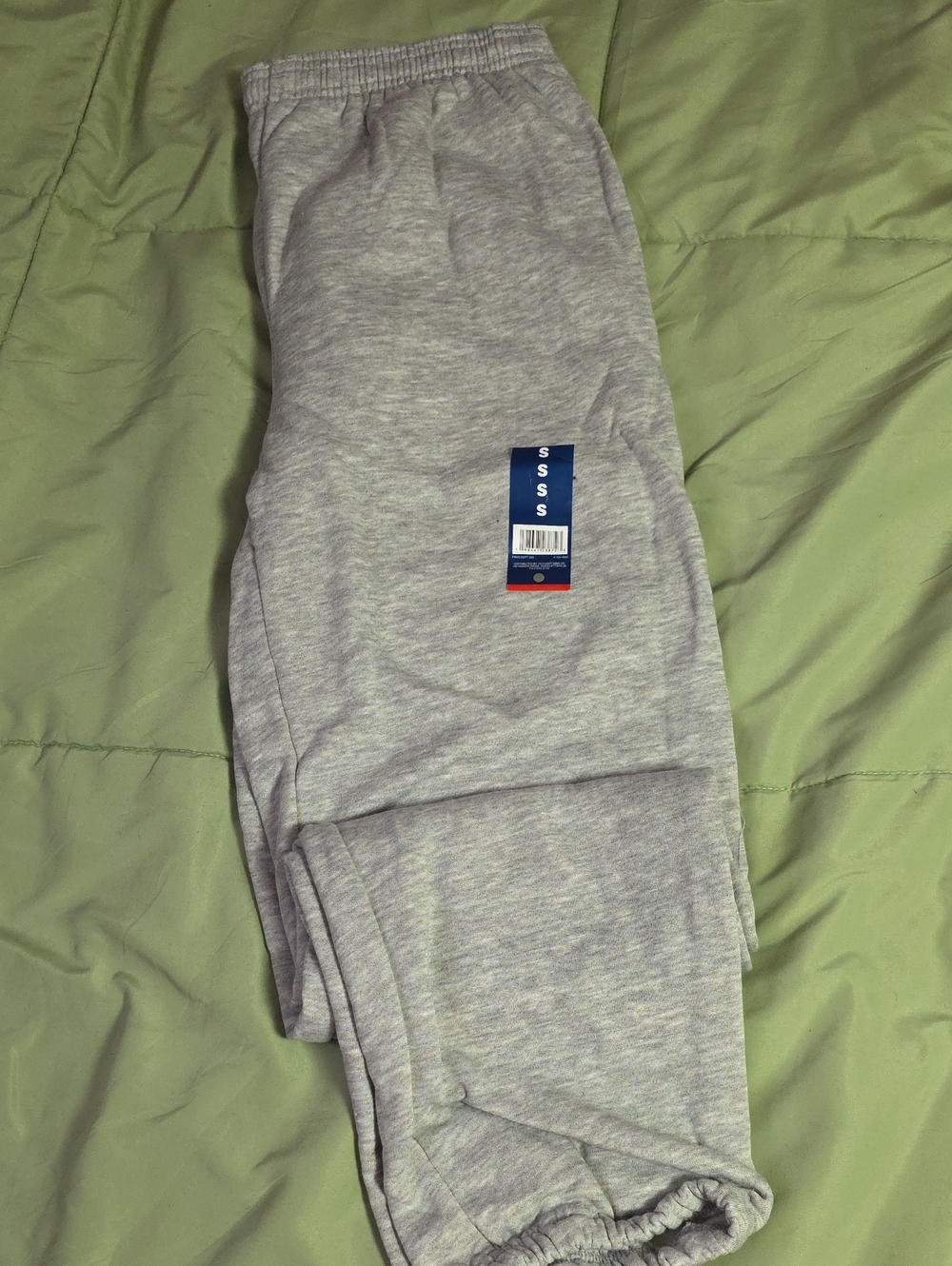 Light Gray Men's Fleece Joggers